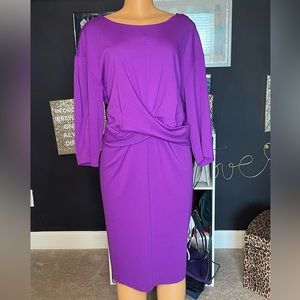 Purple Eloquii dress